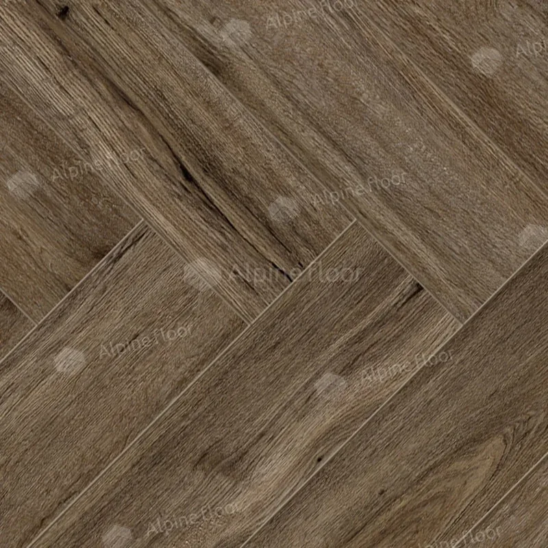 Ламинат Alpine Floor Herringbone 8 Pro LF102-10 Дуб Бордо