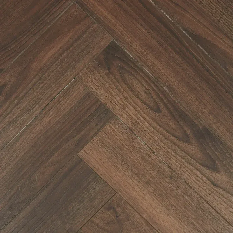Кварц-виниловый ламинат Primavera Herringbone 3290 Орех американский браш