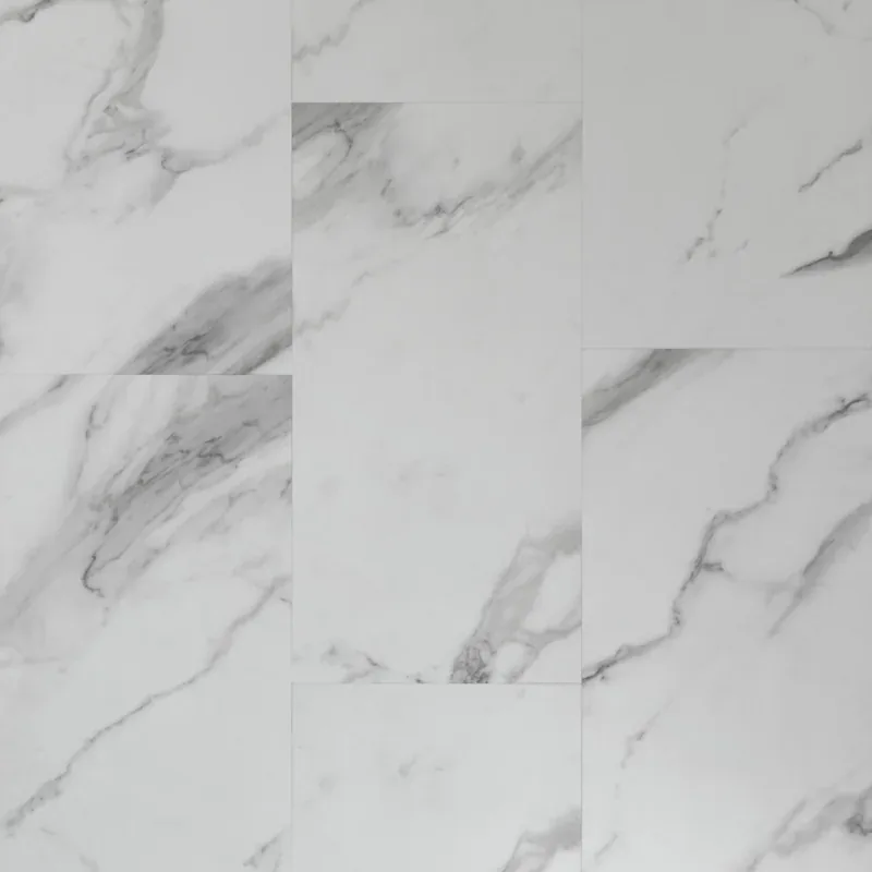 ПВХ плитка Dew Мрамор Вайт М 6089-1