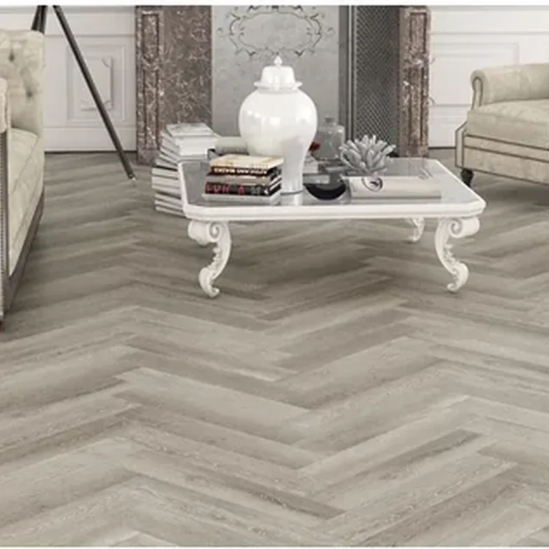 Ламинат SPC Firmfit Herringbone Дуб серый браш 2963