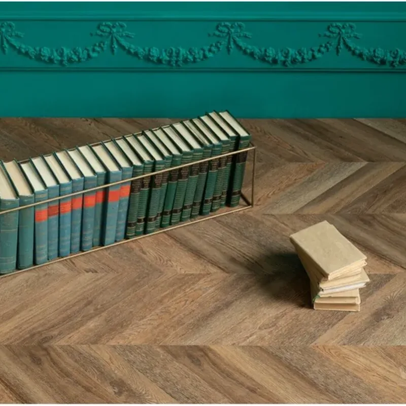 Виниловый ламинат Vinilam Parquet Chevron Нормандия RI153610CL4 43 класс 2.5 мм